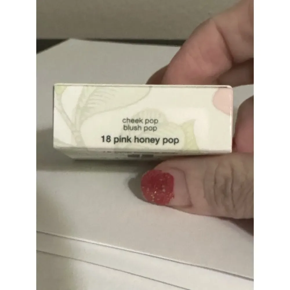 CLINIQUE Cheek Pop Blush Pop Blusher #18 Pink Honey Pop, Full Size (.12 oz), NEW